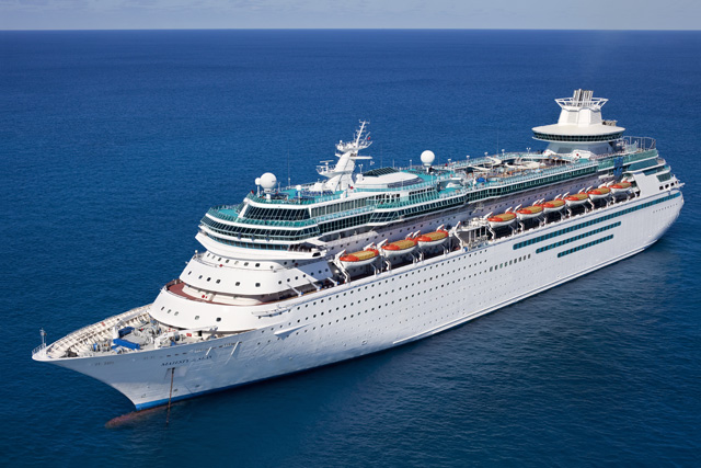 Along with her sisters, Majesty of the Seas arguably set off the newbuild race that dominated the next twenty years. Photo courtesy of Royal Caribbean.