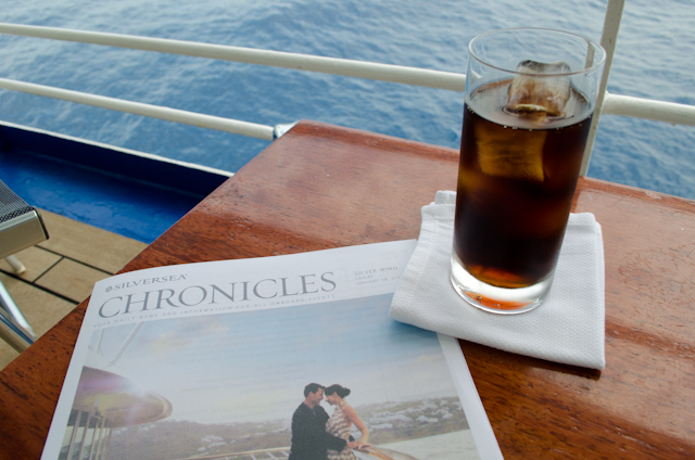 Friday, January 18th was a relaxing day of sailing the Indian Ocean aboard Silversea's Silver Wind. Photo © 2013 Aaron Saunders
