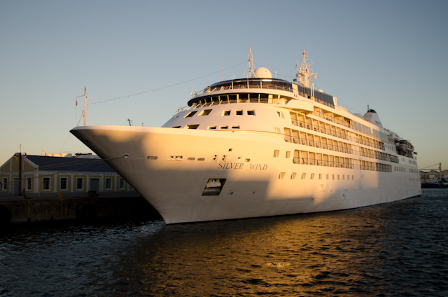 Silversea's stunning Silver Wind may have been built in 1995, but she looks fantastic both inside and out. Photo © 2013 Aaron Saunders
