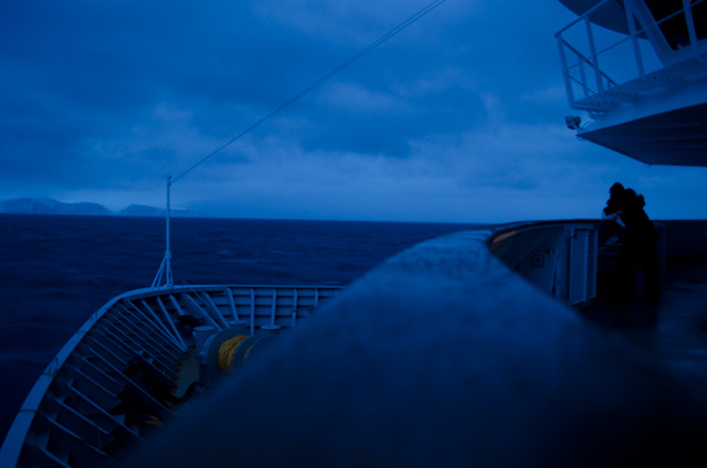 Still ahead: an icy stay in Kirkenes, Norway - just minutes from the border with Russia. Photo © 2013 Aaron Saunders