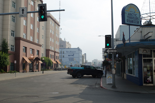 The same shot in 2013. Note the two buildings behind the SpringHill Suites that have remained the same. Photo © 2013 Aaron Saunders