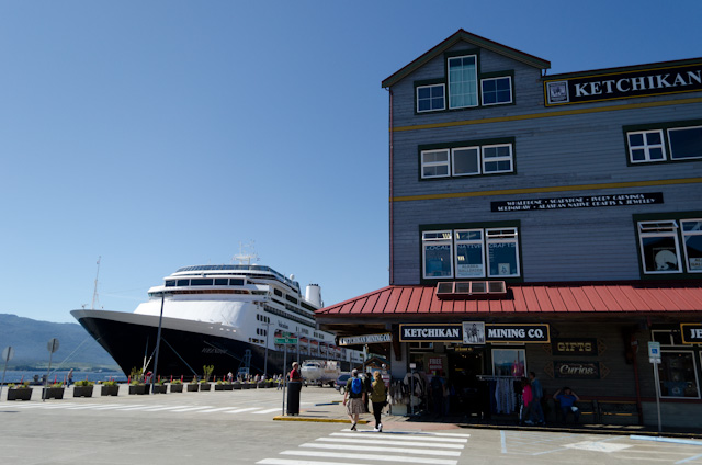 ....and Ketchikan basking in the sunshine last week. Photo © 2013 Aaron Saunders