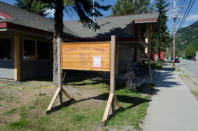 Looking for free Wi-Fi in Skagway? The Skagway Public Library may be able to help you out. Photo © 2013 Aaron Saunders