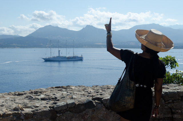 Our German-born, Corsican tour guide was just one of many spectacular guides we had. Photo © 2013 Aaron Saunders
