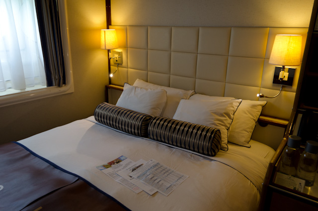 New headboards and lighting grace every 188-square foot stateroom aboard the Wind Star. Photo © 2013 Aaron Saunders