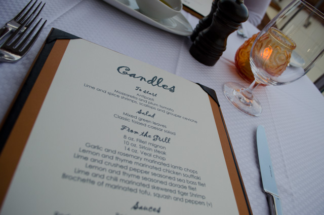 Dinner at Candles is a must on any Windstar Cruise, particularly in the warm-weather of the Mediterranean. Photo © 2013 Aaron Saunders
