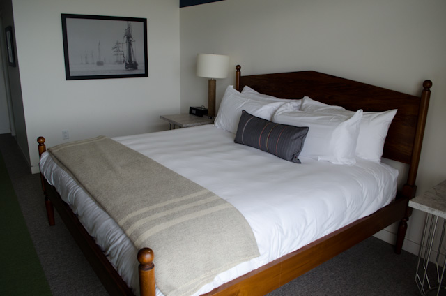 Rooms at Cabot Links have an understated elegance to them - and a heavy focus on Nova Scotia. Photo © 2013 Aaron Saunders