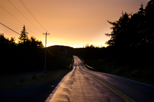 "Land-cruising" my way through Nova Scotia and New Brunswick in September. Photo © 2013 Aaron Saunders