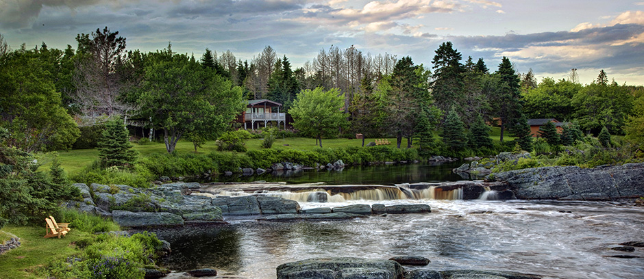 The Liscombe Lodge is secluded in beautiful Liscombe Mills, Nova Scotia. Photo courtesy of Liscombe Lodge