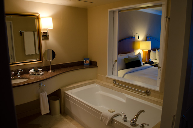 Rooms at the Fairmont YVR are spacious, luxe and - most importantly - very well soundproofed. Photo © 2013 Aaron Saunders