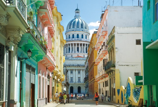 The opportunity to visit Havana is one of the main attractions on this circumnavigation of Cuba. Photo courtesy of Cuba Cruise