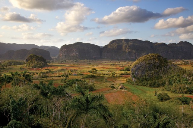 The Vinales Valley is another UNESCO World Heritage site in Cuba, where coffee and tobacco are farmed and produced traditionally. Photo courtesy of Cuba Cruise