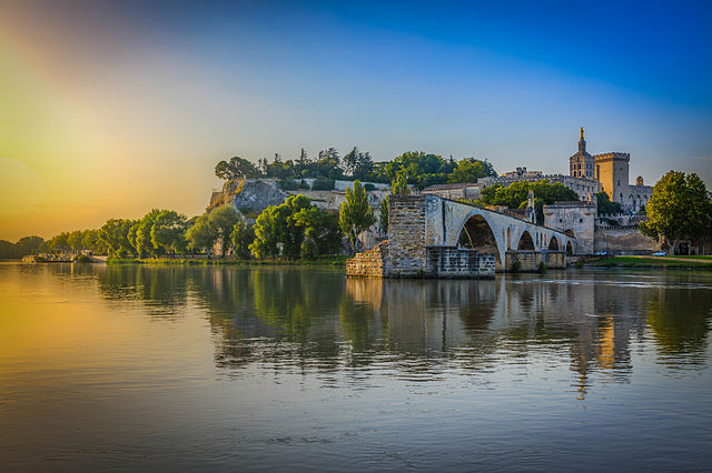This year's Viking Longships will be christened in the French port of Avignon. Photo courtesy of Wikipedia / Creative Commons