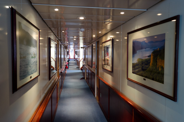 The majority of staterooms aboard Safari Voyager are located on Deck 2, or "Cabin Deck." Photo © 2014 Aaron Saunders