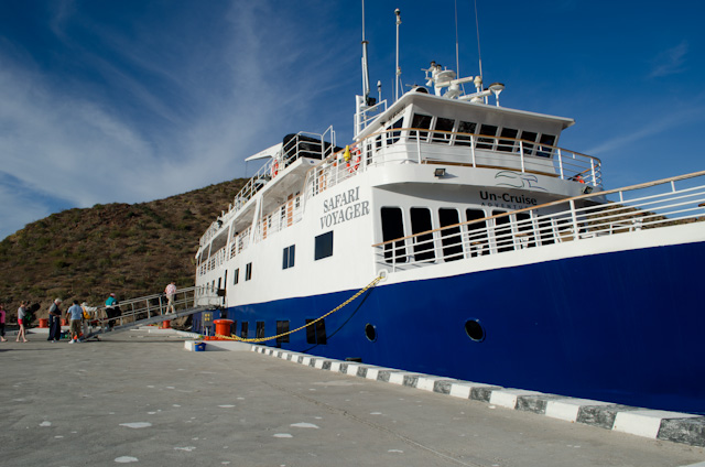 Safari Voyager sails Mexico's Sea of Cortes for Un-Cruise Adventures until July of 2014. Photo © 2014 Aaron Saunders