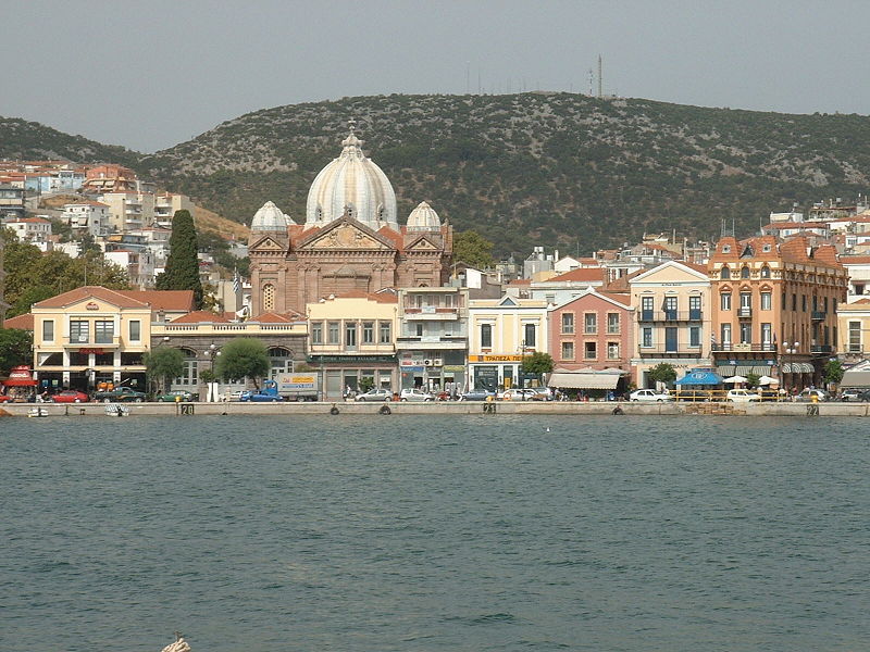 On our journey, we'll visit the Greek port of Mytilene. Photo courtesy of Wikipedia / Creative Commons
