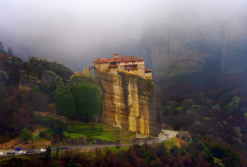 Guests can take an optional excursion to the Monasteries of Meteora, Greece. Photo courtesy of Wikipedia
