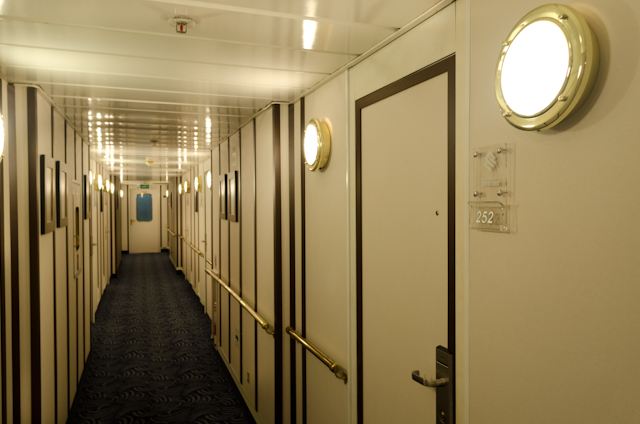The remainder of Deck 2 is taken up by seven Explorer Suites. Photo © 2014 Aaron Saunders