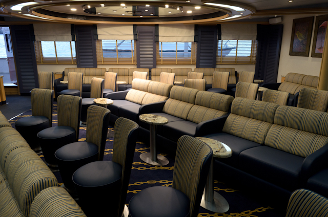 The Explorer's Room has been completely rebuilt, and now features the same decor and styling found aboard Silversea's Silver Discoverer. Photo © 2014 Aaron Saunders