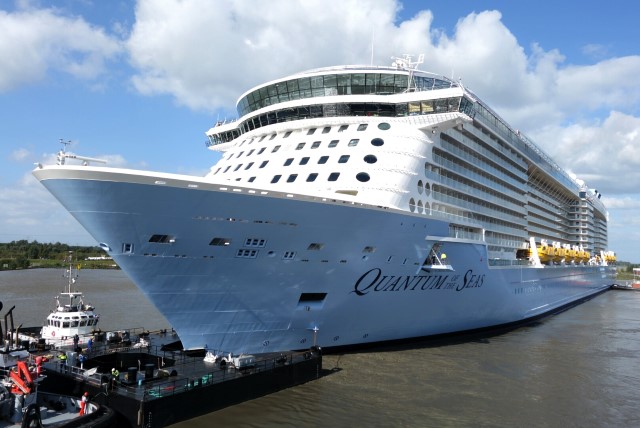 Royal Caribbean's Quantum of the Seas will be our home for two quick nights in November. Photo courtesy of Royal Caribbean.
