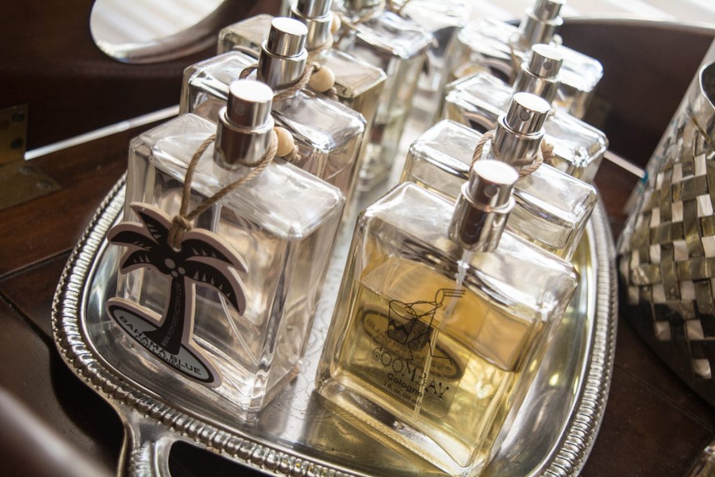 ...let's be honest: this is a shopping stop, with dozens of perfumes and colognes on offer. On the plus side: they're all made right on-site. Photo © 2016 Aaron Saunders