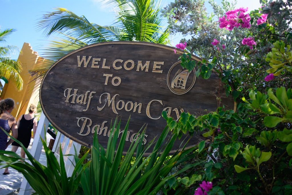 Welcome to Half Moon Cay - Carnival Corporation's private island in the Bahamas! Photo © 2016 Aaron Saunders