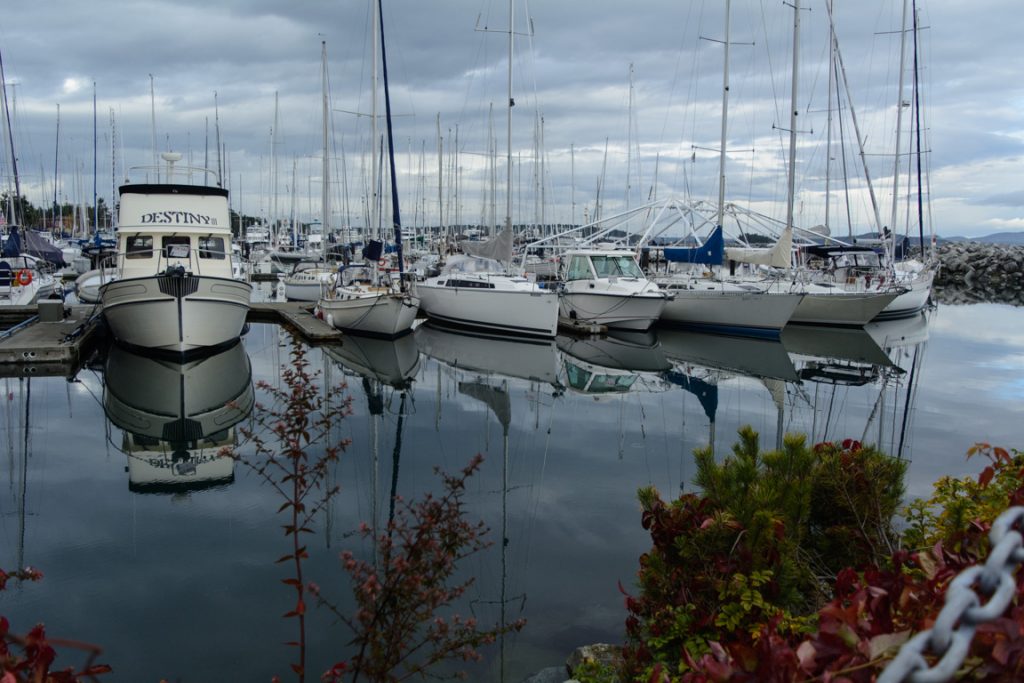 Our adventure begins at the Port Sidney Marina in Sidney, British Columbia...Photo © 2016 Aaron Saunders