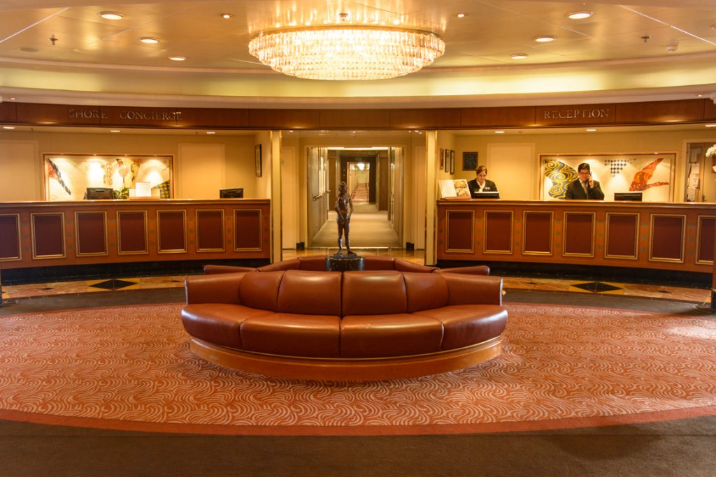 Silver Shadow's Reception Area. Photo © 2016 Aaron Saunders